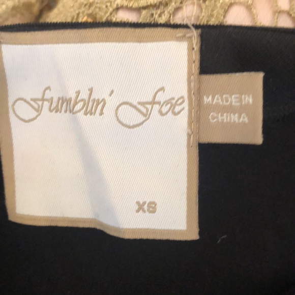 Fumblin Foe NWT dress Size XSmall adorable ! - Picture 5 of 7
